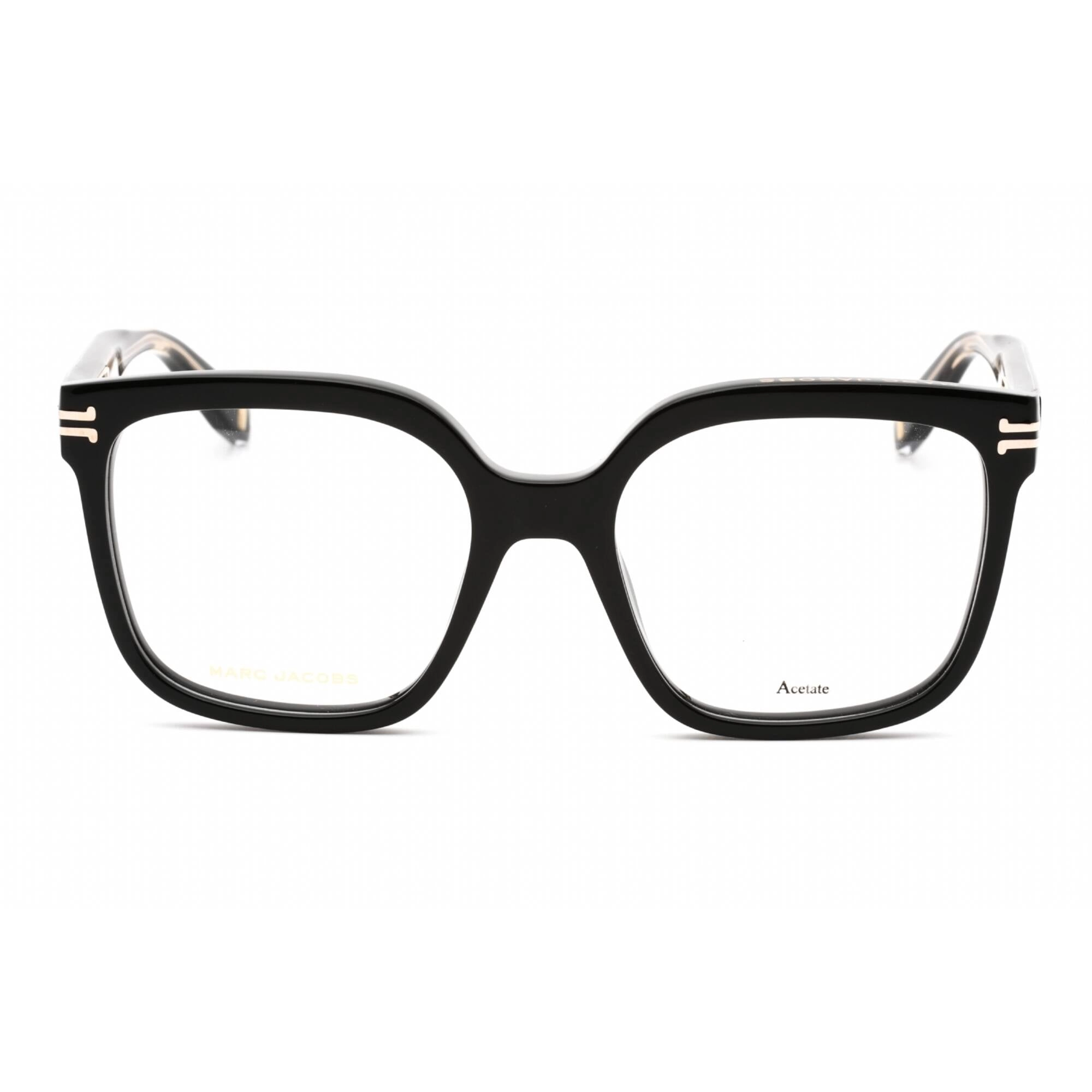 Marc Jacobs Women's Eyeglasses - Black Plastic Square Full Rim Frame | MJ 1054 0807 00