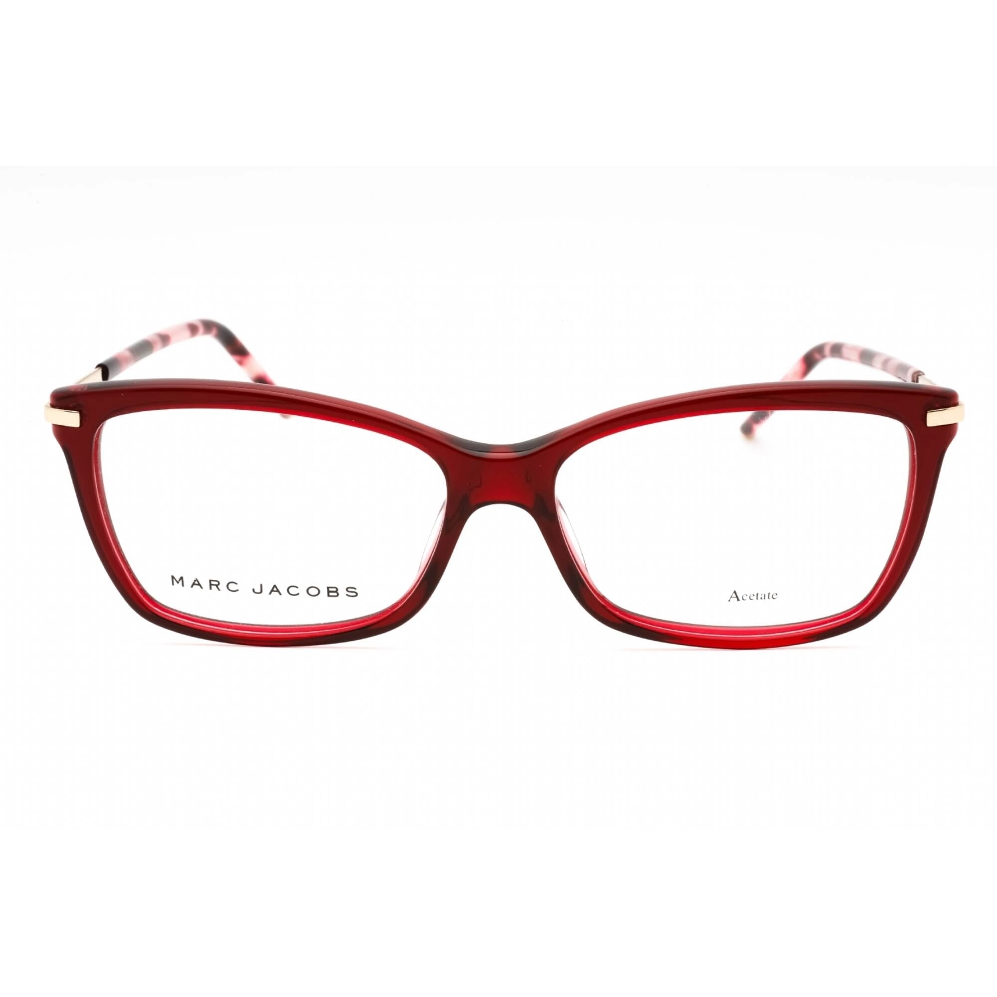 Marc Jacobs Women's Eyeglasses - Dark Burgundy Cat Eye Full Rim | Marc 63 0UAB 00