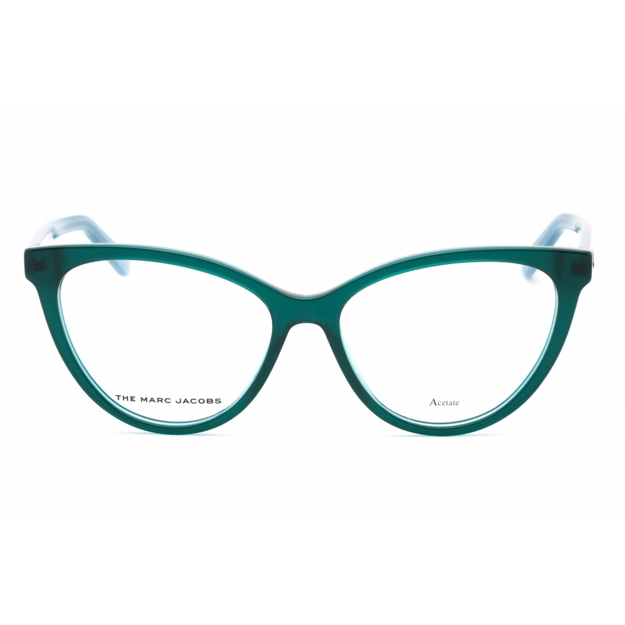 Marc Jacobs Women's Eyeglasses - Green Azure Full Rim Cat Eye Frame | MARC 560 0DCF 00