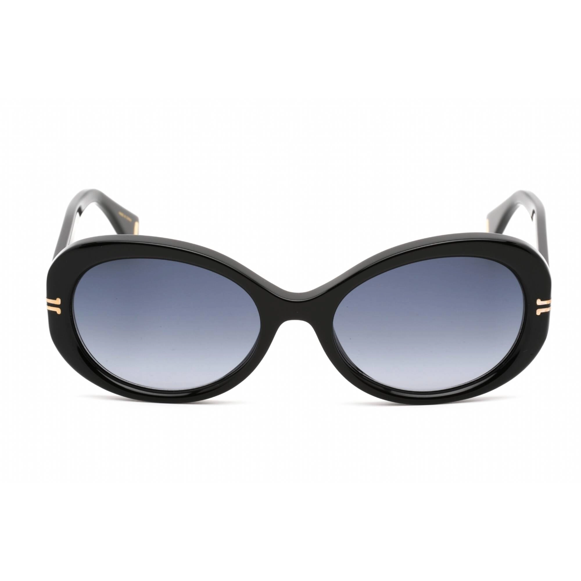 Marc Jacobs Women's Sunglasses - Black Oval Plastic Full Rim Frame | MJ 1013/S 0807