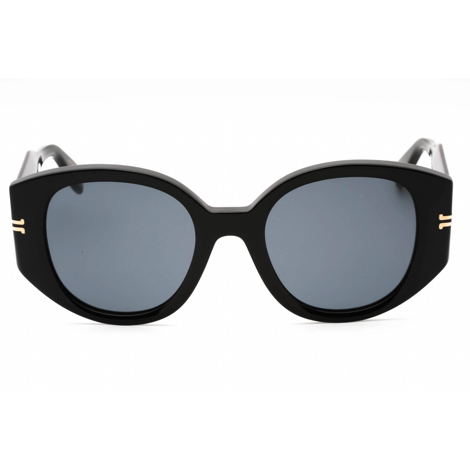 Marc Jacobs Women's Sunglasses - Black Plastic Oval Full Rim Frame | MJ 1052/S 0807 IR