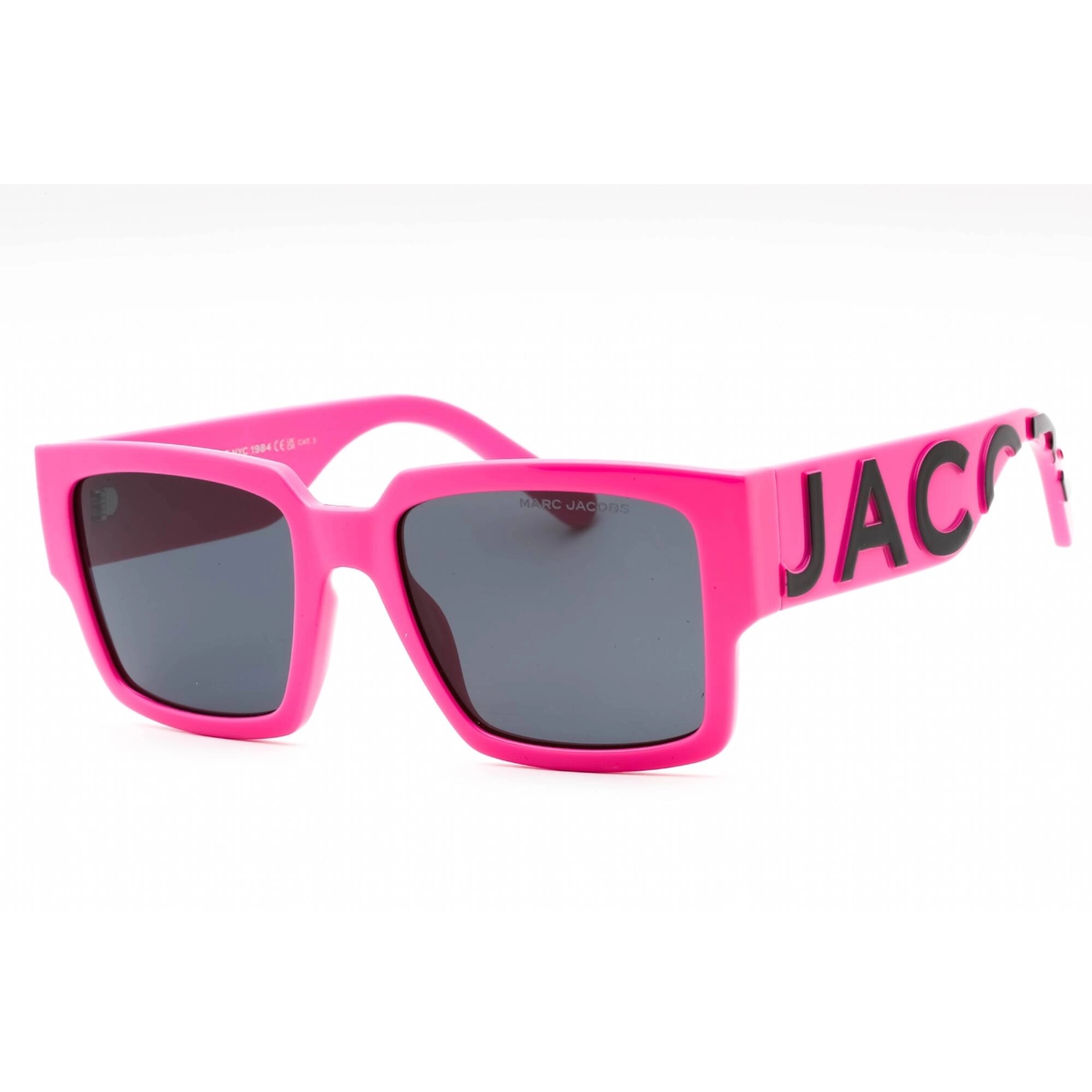Marc Jacobs Women's Sunglasses - Fuchsia Black Square Full Rim | MARC 739/S 0EWW IR