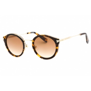 Marc Jacobs Women's Sunglasses - Full Rim Havana Plastic Round | MJ 1017/S 0086 HA