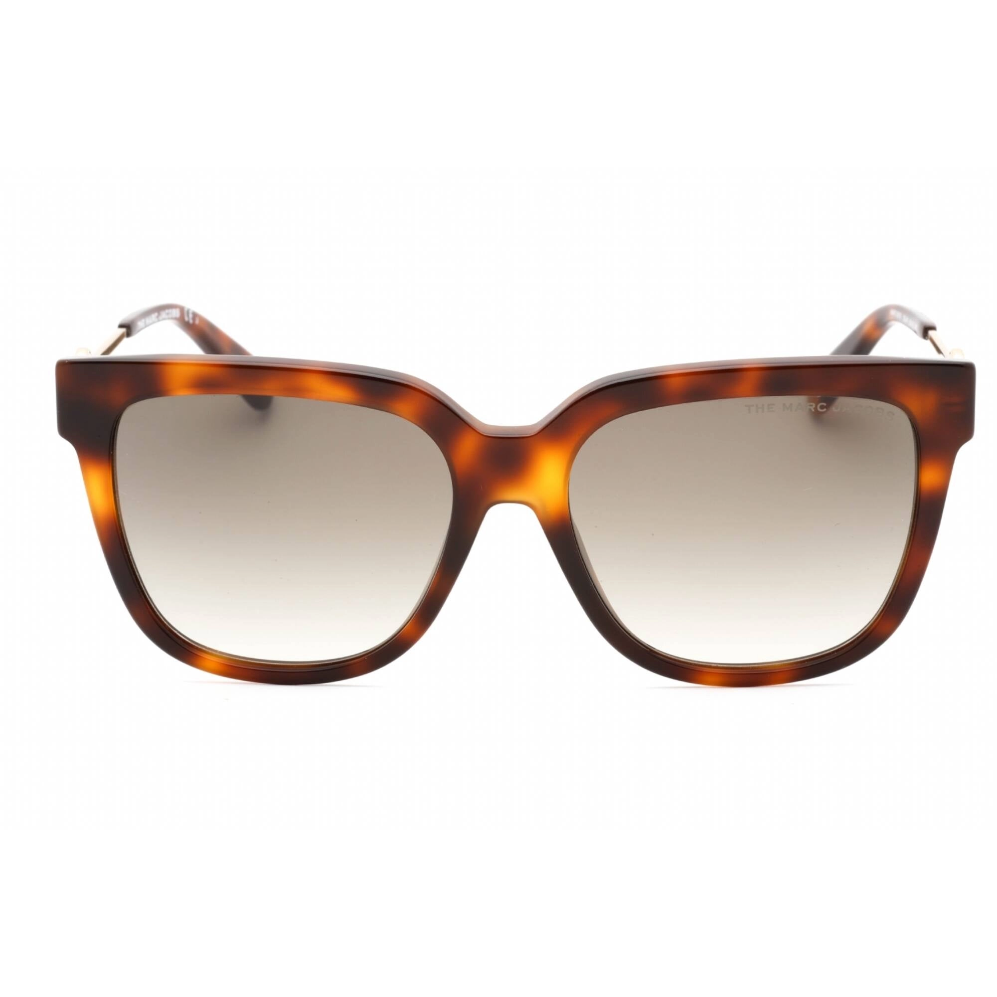 Marc Jacobs Women's Sunglasses - Havana Plastic Square Frame | MARC 580/S 005L HA