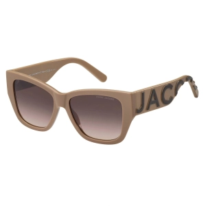 Marc Jacobs Women's Sunglasses - Nude Brown Plastic Cat Eye Frame | MARC 695/S 0NOY/HA