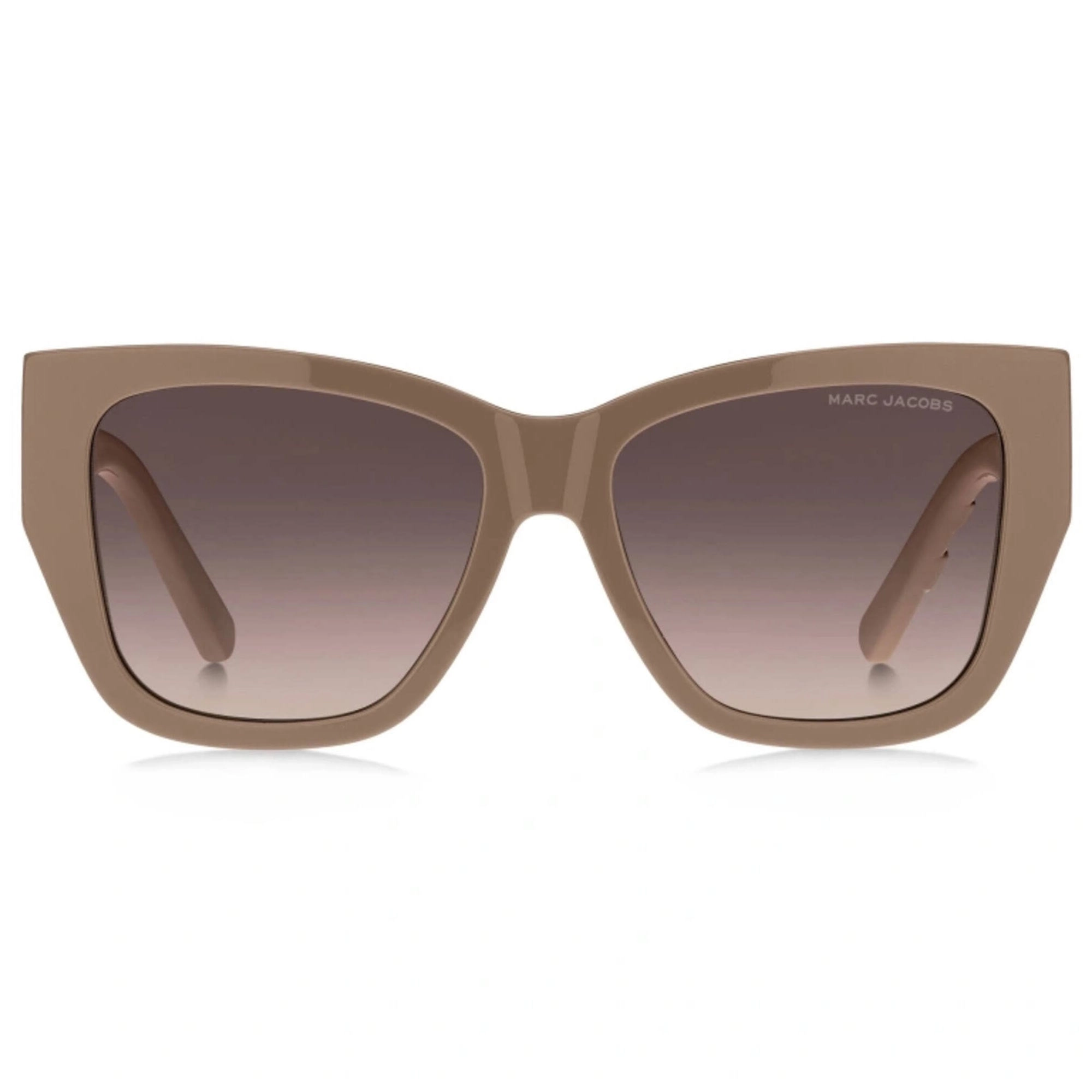Marc Jacobs Women's Sunglasses - Nude Brown Plastic Cat Eye Frame | MARC 695/S 0NOY/HA