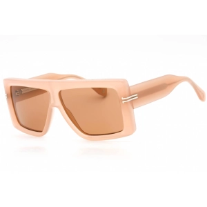 Marc Jacobs Women's Sunglasses Nude Plastic Full Rim Rectangular | MJ 1061/S 0FWM 70