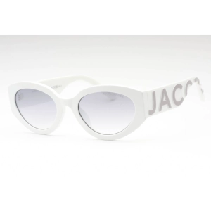 Marc Jacobs Women's Sunglasses - White Grey Plastic Cat Eye | MARC 694/G/S 0HYM IC