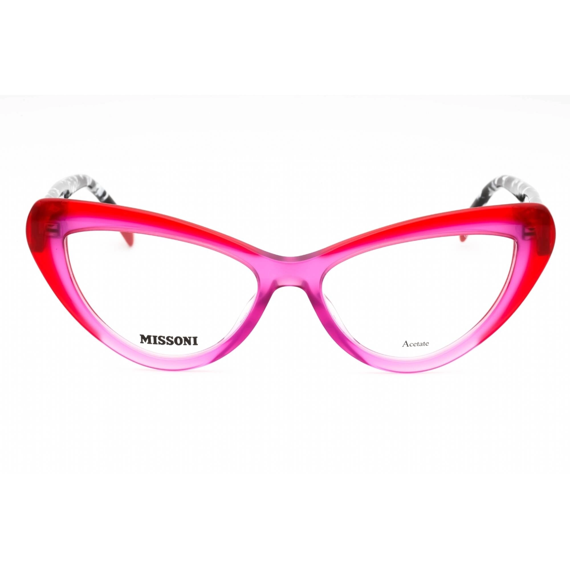 Missoni Women's Eyeglasses - Fuchsia Red Plastic Cat Eye Frame | MIS 0172 0FQT 00