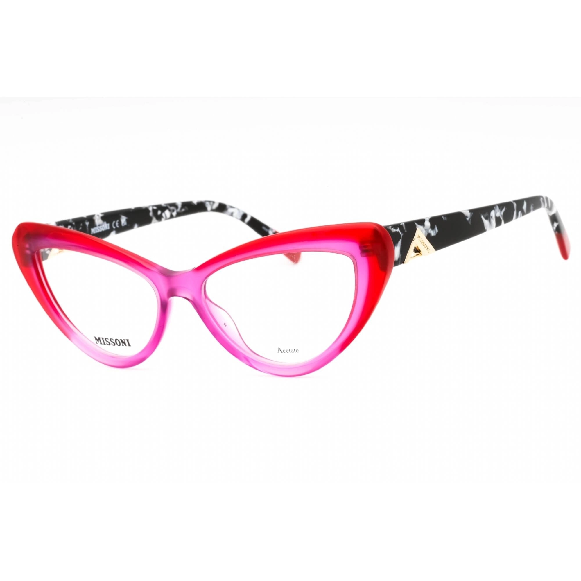 Missoni Women's Eyeglasses - Fuchsia Red Plastic Cat Eye Frame | MIS 0172 0FQT 00