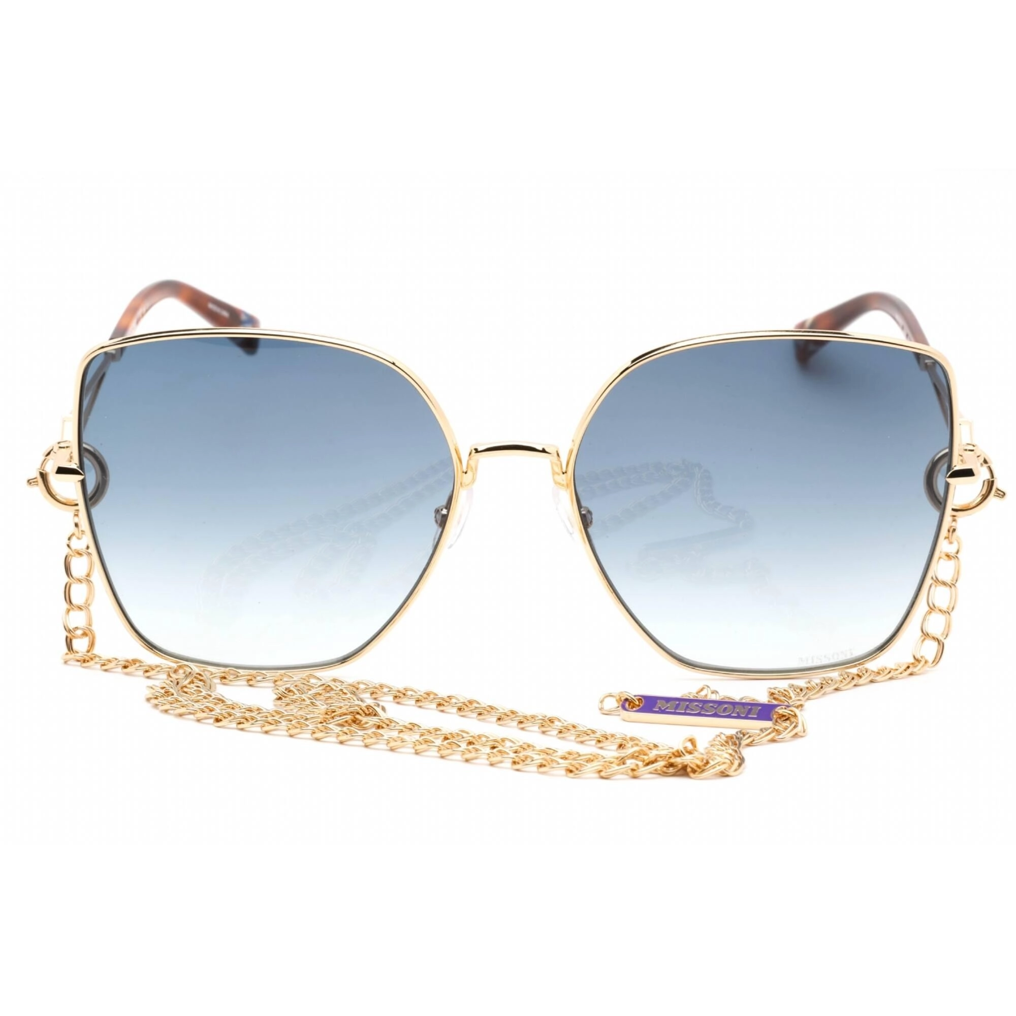 Missoni Women's Sunglasses - Full Rim Rose Gold Metal Butterfly | MIS 0052/S 0000 08