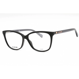 Moschino Love Women's Eyeglasses - Black Plastic Cat Eye Full Rim | MOL546 0807 00