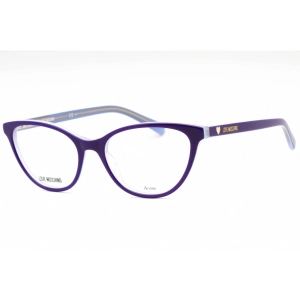 Moschino Love Women's Eyeglasses - Violet Acetate Cat Eye Full Rim Frame | MOL545 B3V