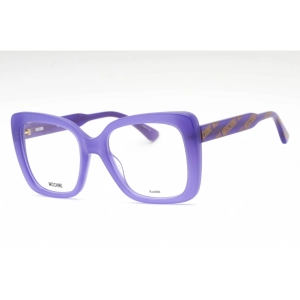 Moschino Women's Eyeglasses - Violet Acetate Butterfly Full Rim Frame | MOS614 B3V