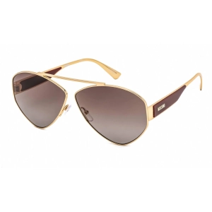 Moschino Women's Sunglasses - Brown Metal Frame Brown Gradient Lens | MOS084/S 009Q HA