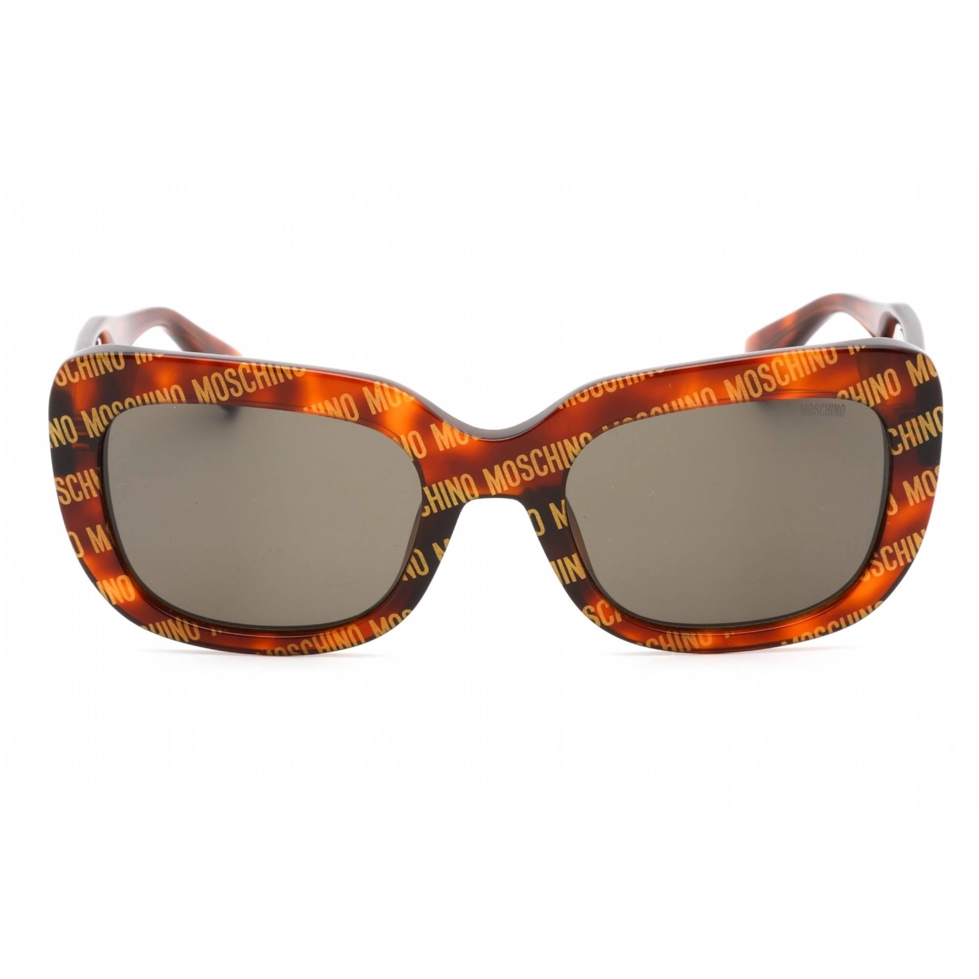 Moschino Women's Sunglasses - Rectangular Plastic Frame Grey Lens | MOS132/S 02VM IR