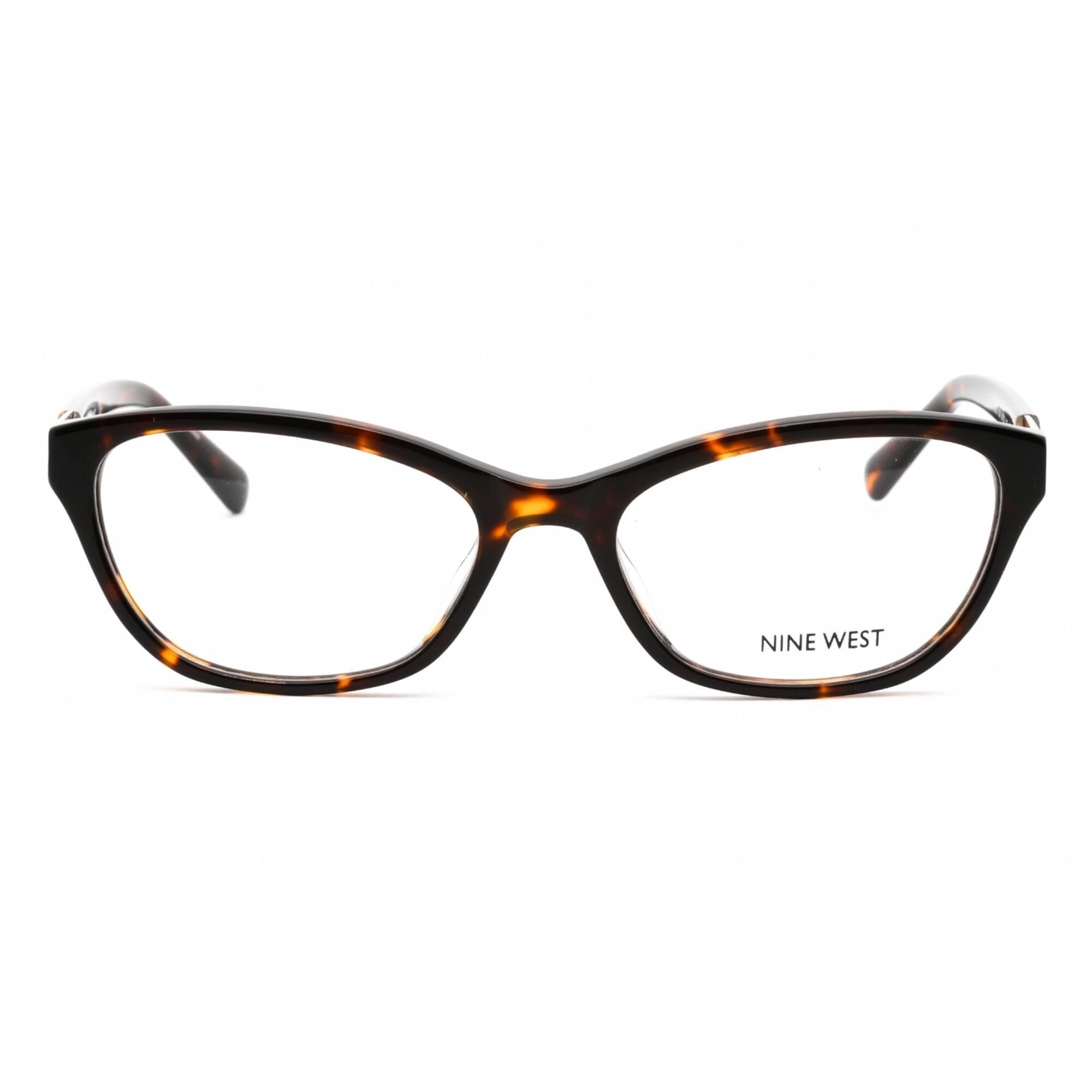 Nine West Women's Eyeglasses - Dark Tortoise Acetate Rectangular Frame | NW5203 206