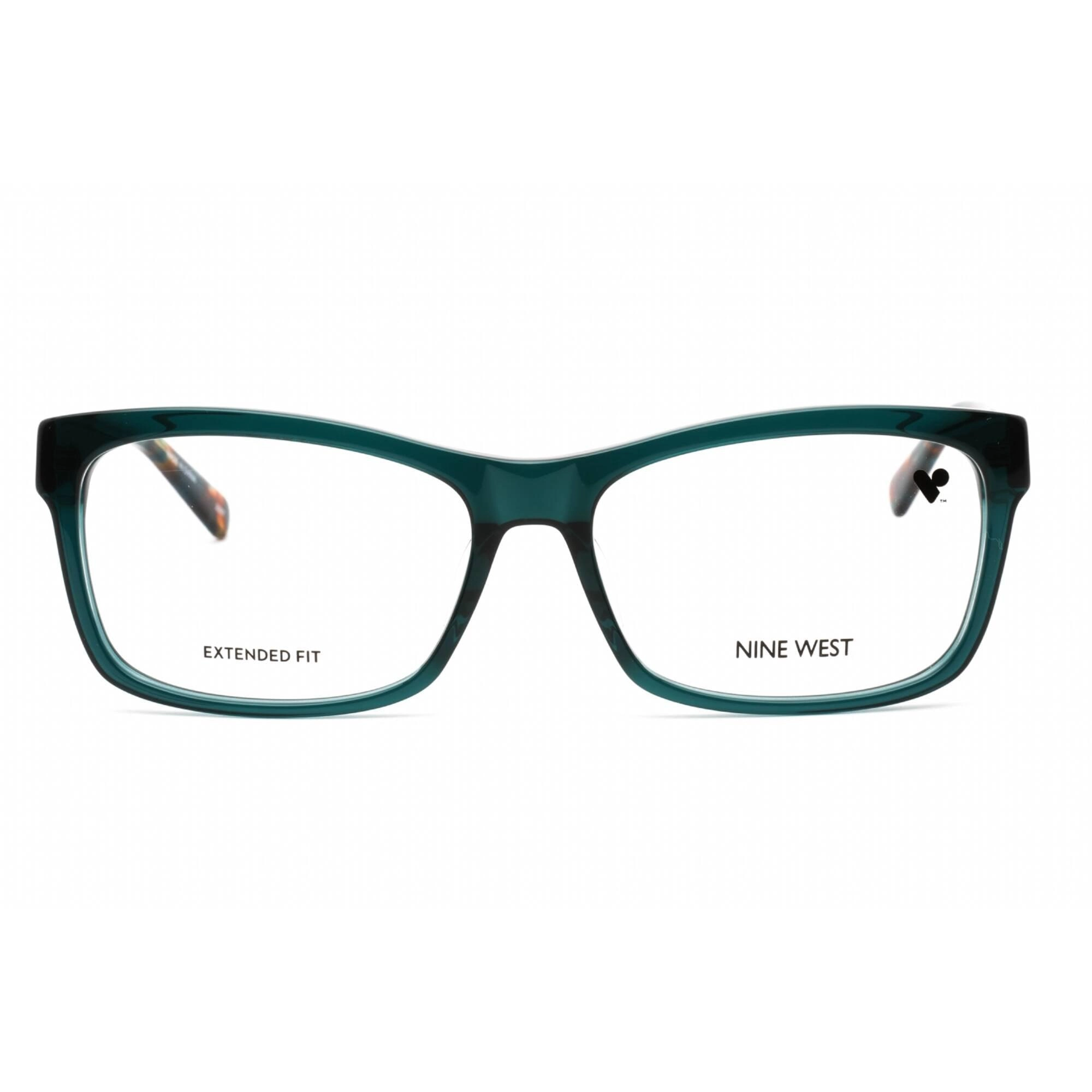 Nine West Women's Eyeglasses - Full Rim Emerald Plastic Rectangular | NW5193X 340