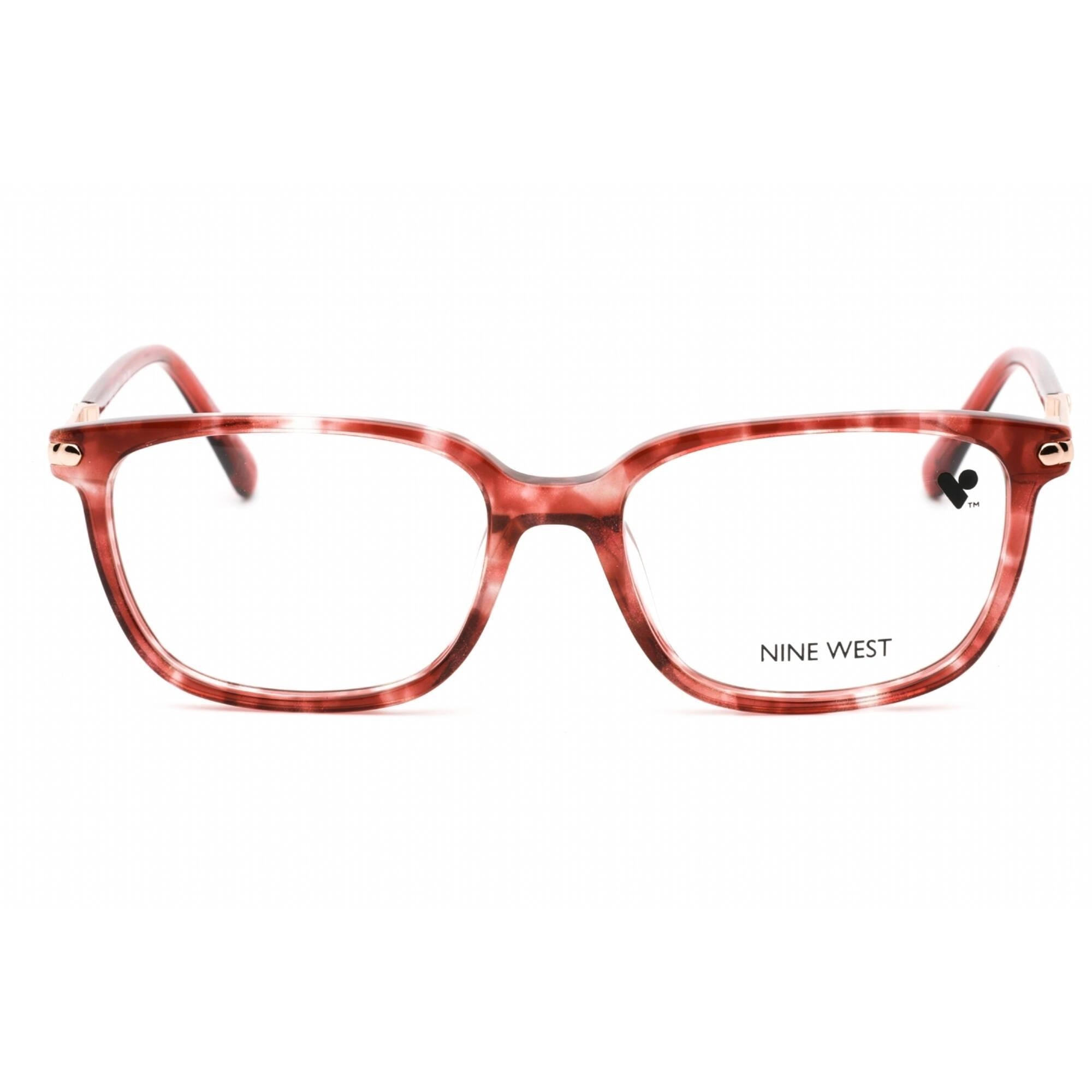 Nine West Women's Eyeglasses - Iridescent Burgundy Tortoise Frame | NW5207 287