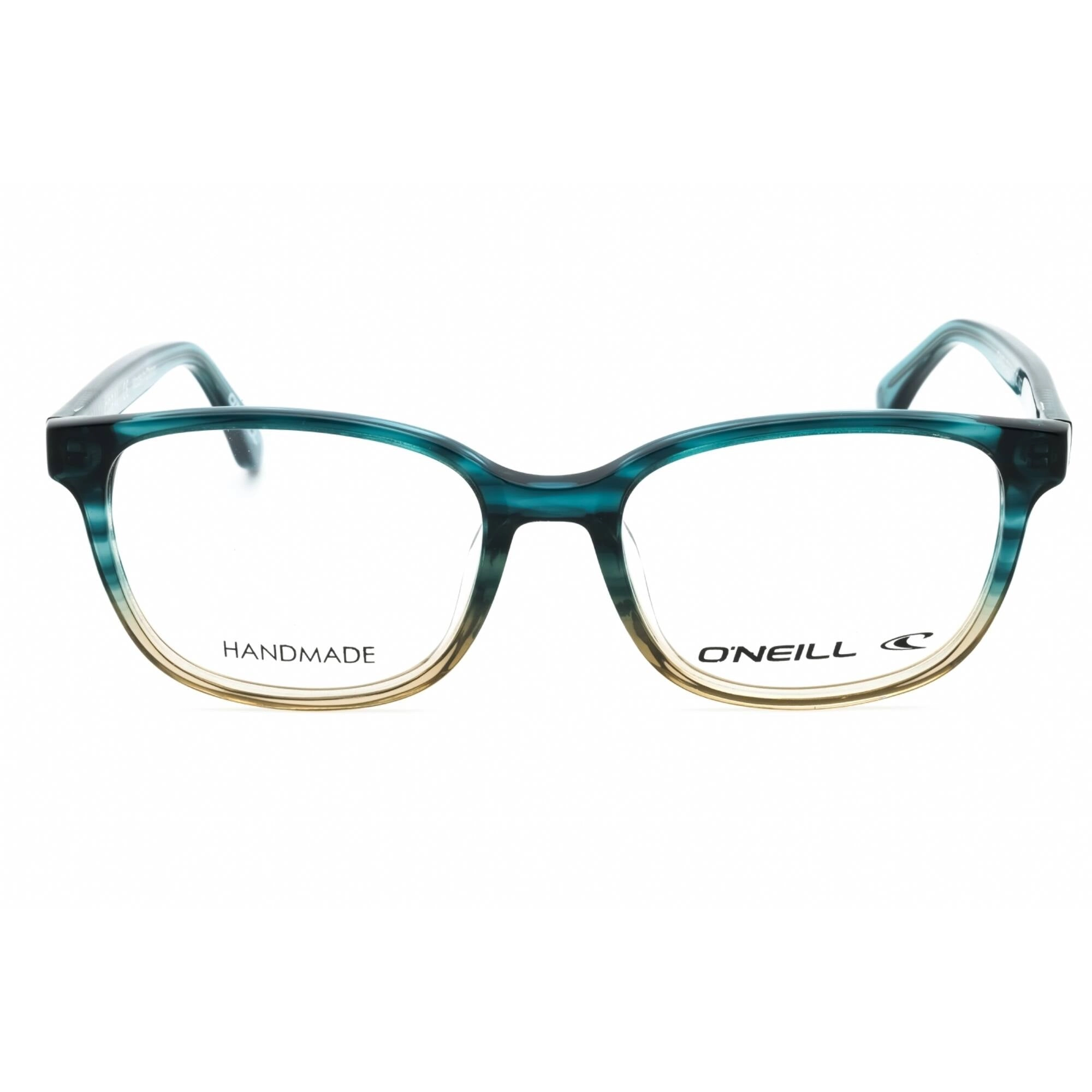 ONeill Women's Eyeglasses - Gl Teal/Nude Plastic Square Full Rim Frame | ONO-CORAL 107