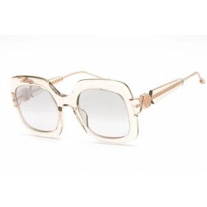 Philipp Plein Women's Sunglasses - Transparent Brown Plastic Butterfly | SPP065S 6Y1G