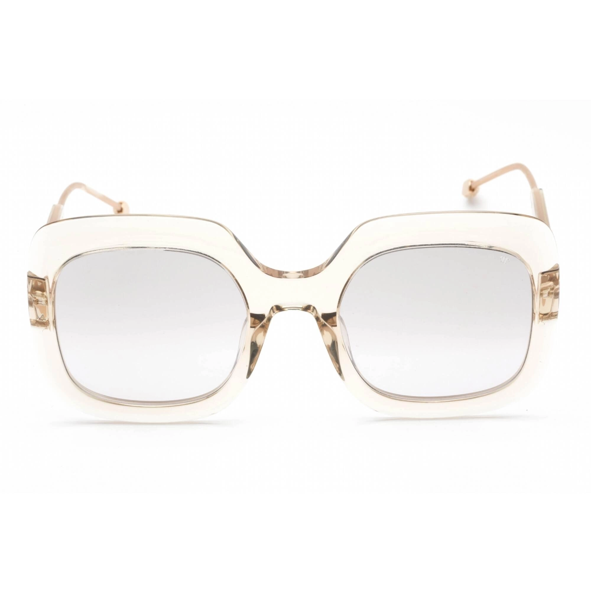 Philipp Plein Women's Sunglasses - Transparent Brown Plastic Butterfly | SPP065S 6Y1G