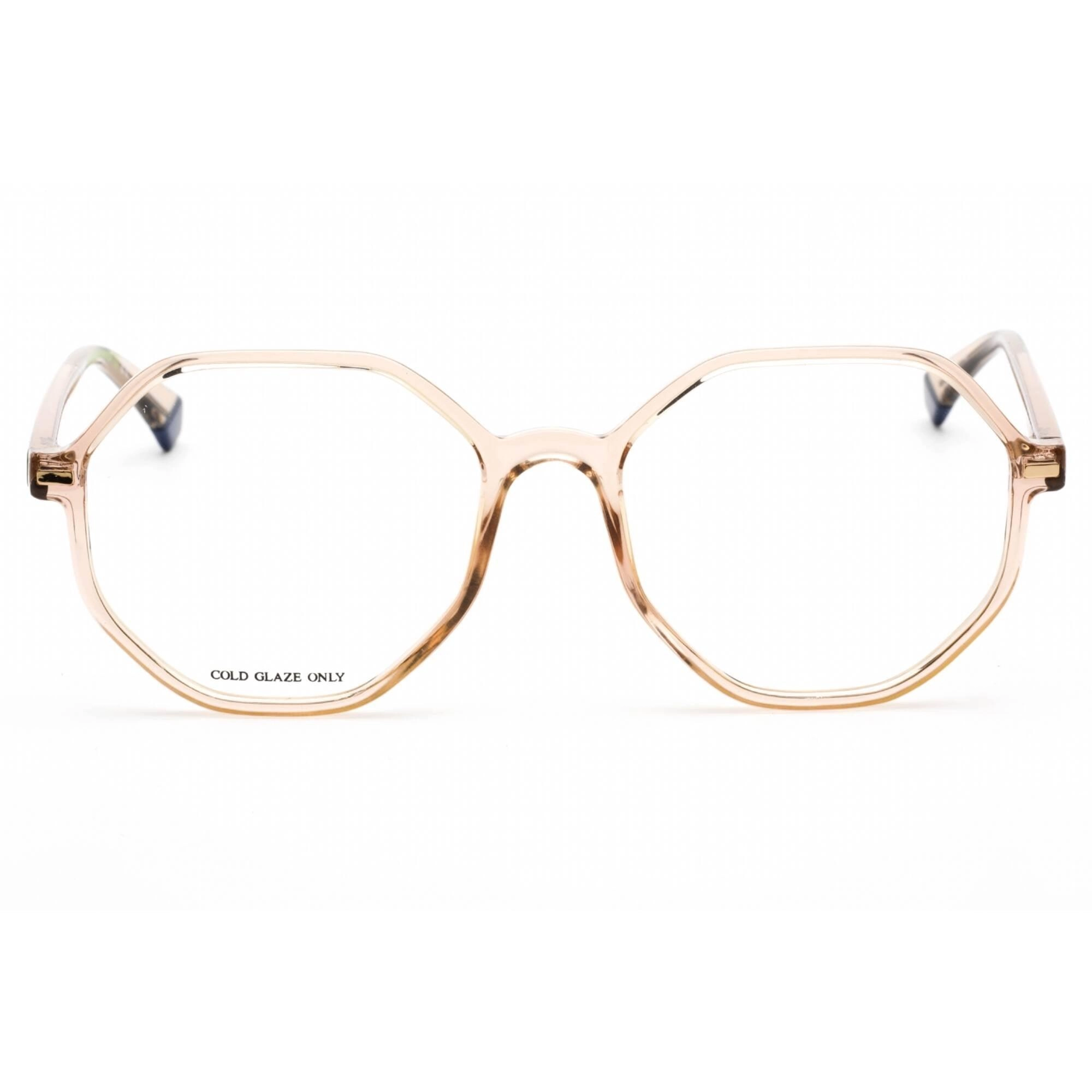 Polaroid Core Women's Eyeglasses - Beige Plastic Round Frame | PLD D433 010A 00