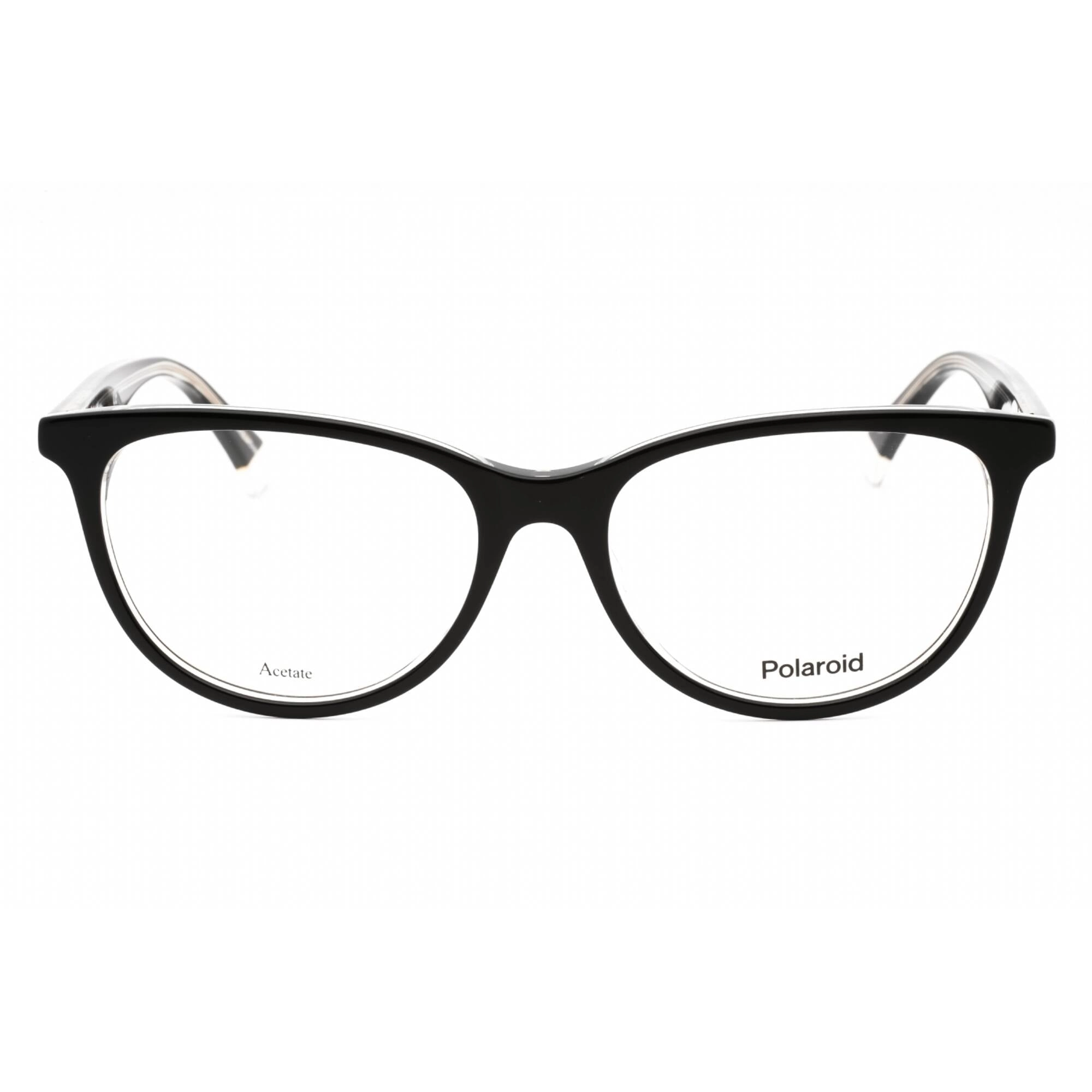 Polaroid Core Women's Eyeglasses - Black Crystal Plastic Cat Eye | PLD D395 07C5 00