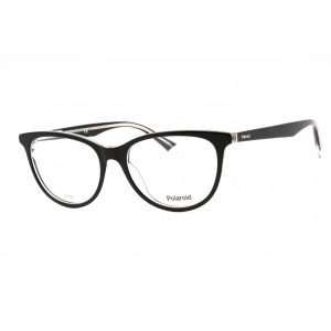 Polaroid Core Women's Eyeglasses - Black Crystal Plastic Cat Eye | PLD D395 07C5 00