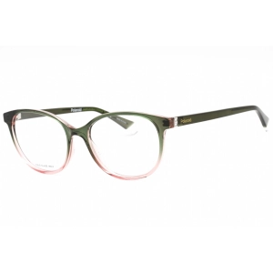 Polaroid Core Women's Eyeglasses - Green Pink Plastic Cat Eye Frame | PLD D467 0IWB 00