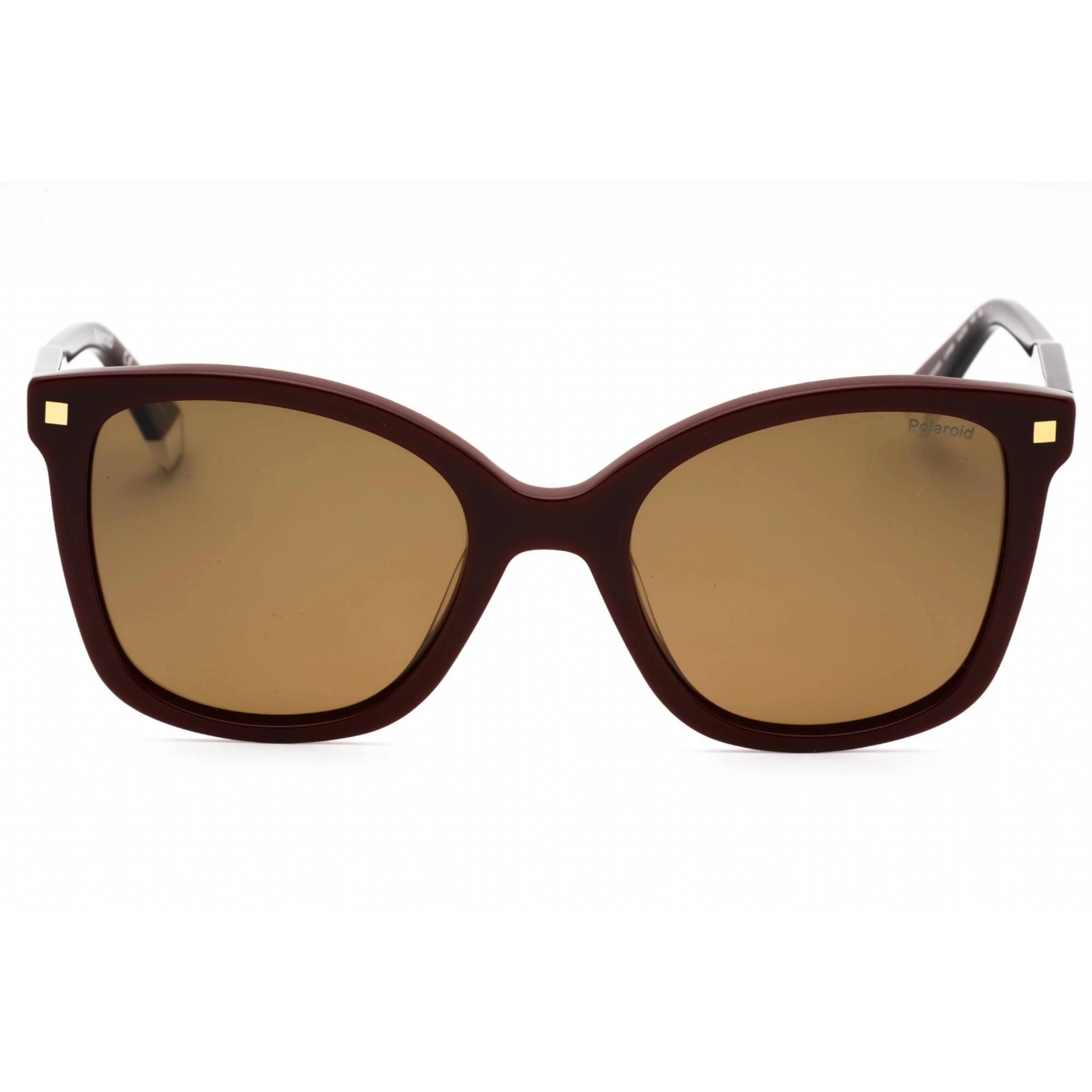 Polaroid Core Women's Sunglasses - Burgundy Cat Eye Full Rim | PLD 4151/S/X 0LHF SP