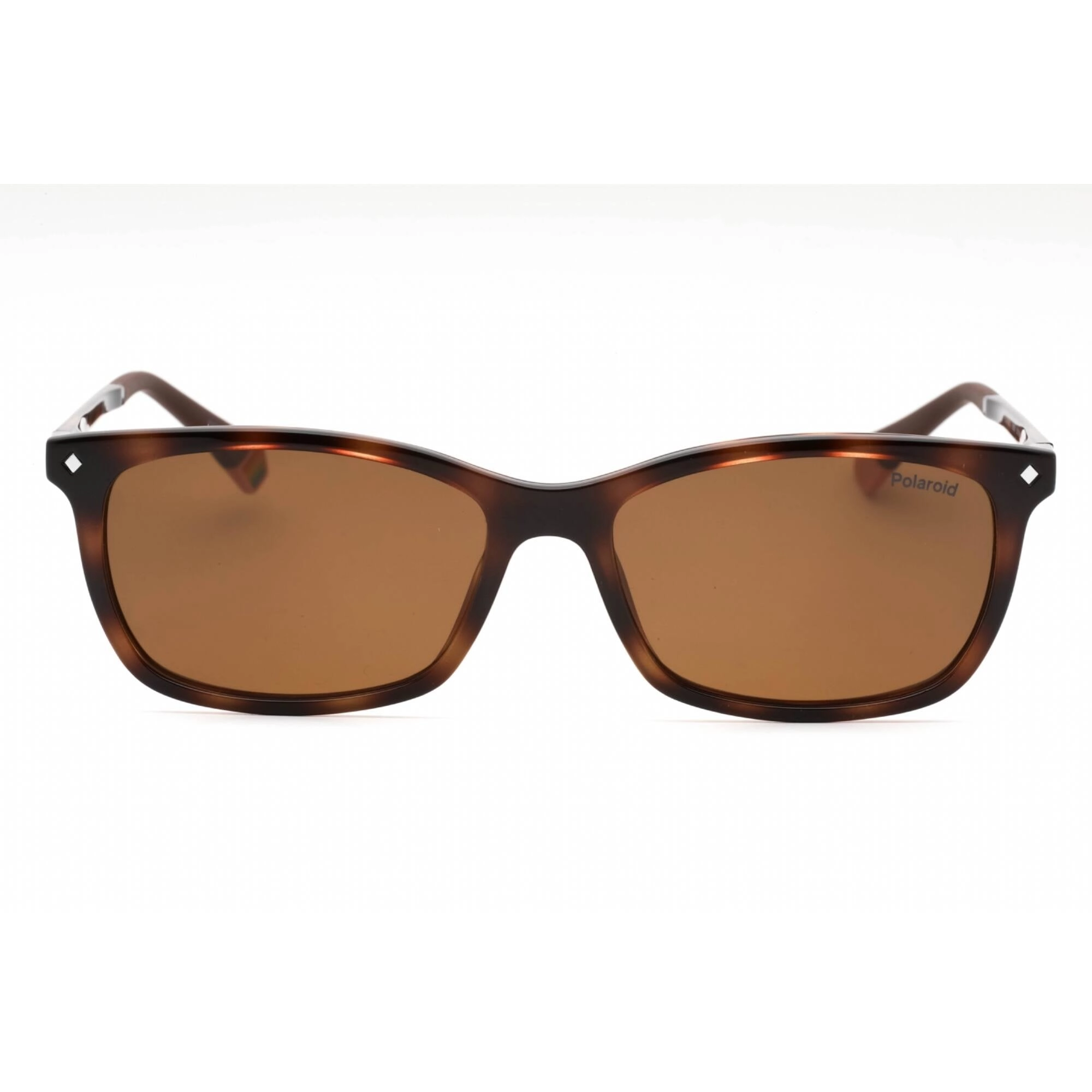 Polaroid Core Women's Sunglasses - Havana Plastic Rectangular | PLD 6140/CS 0086 SP