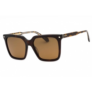 Polaroid Core Women's Sunglasses - Havana Square Full Rim Frame | PLD 4115/S/X 0086 SP