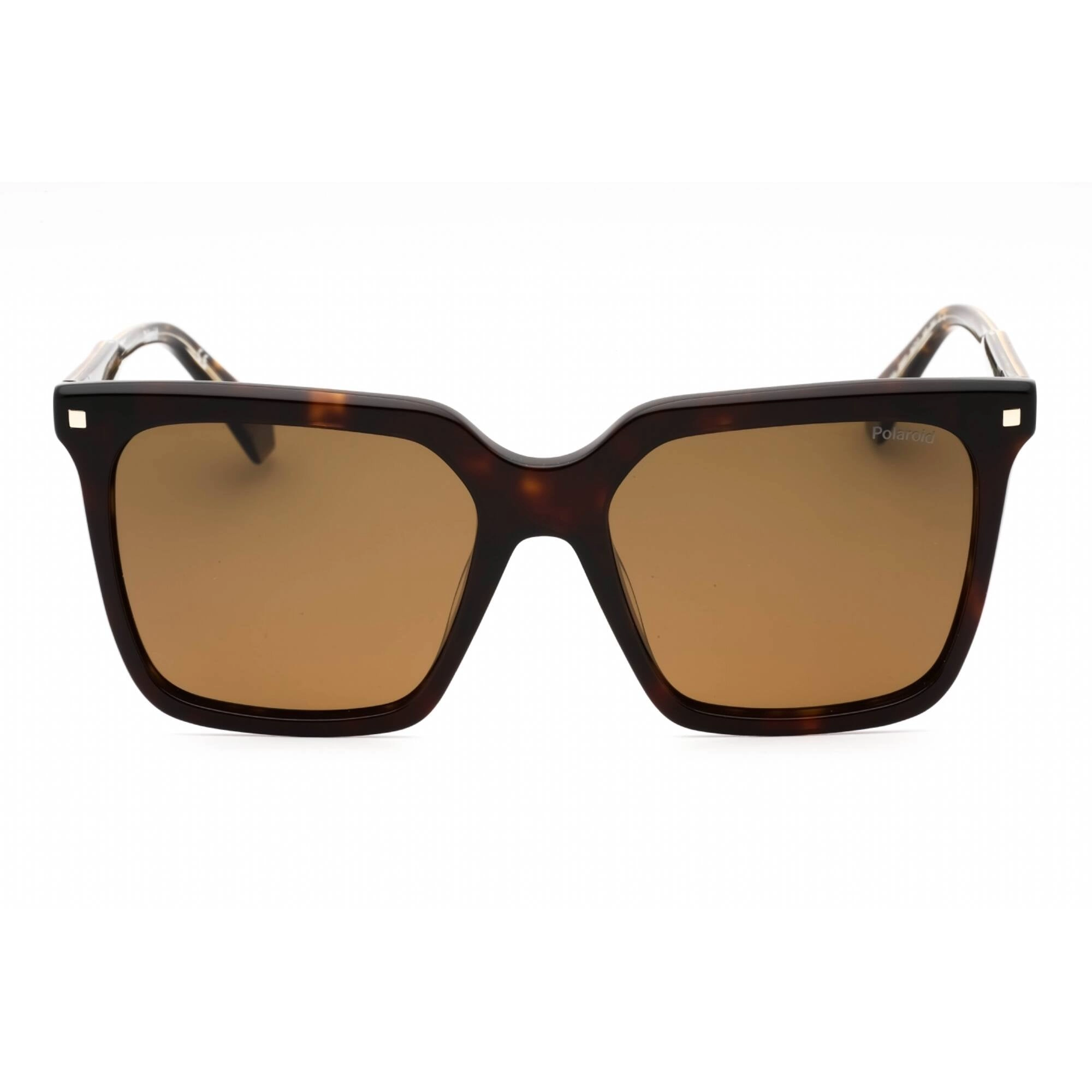 Polaroid Core Women's Sunglasses - Havana Square Full Rim Frame | PLD 4115/S/X 0086 SP