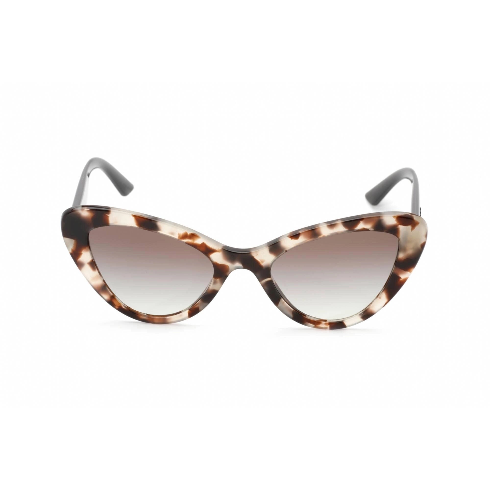 Prada Women's Sunglasses - Full Rim Havana Plastic Cat Eye Frame | 0PR 13YS UAO0A7