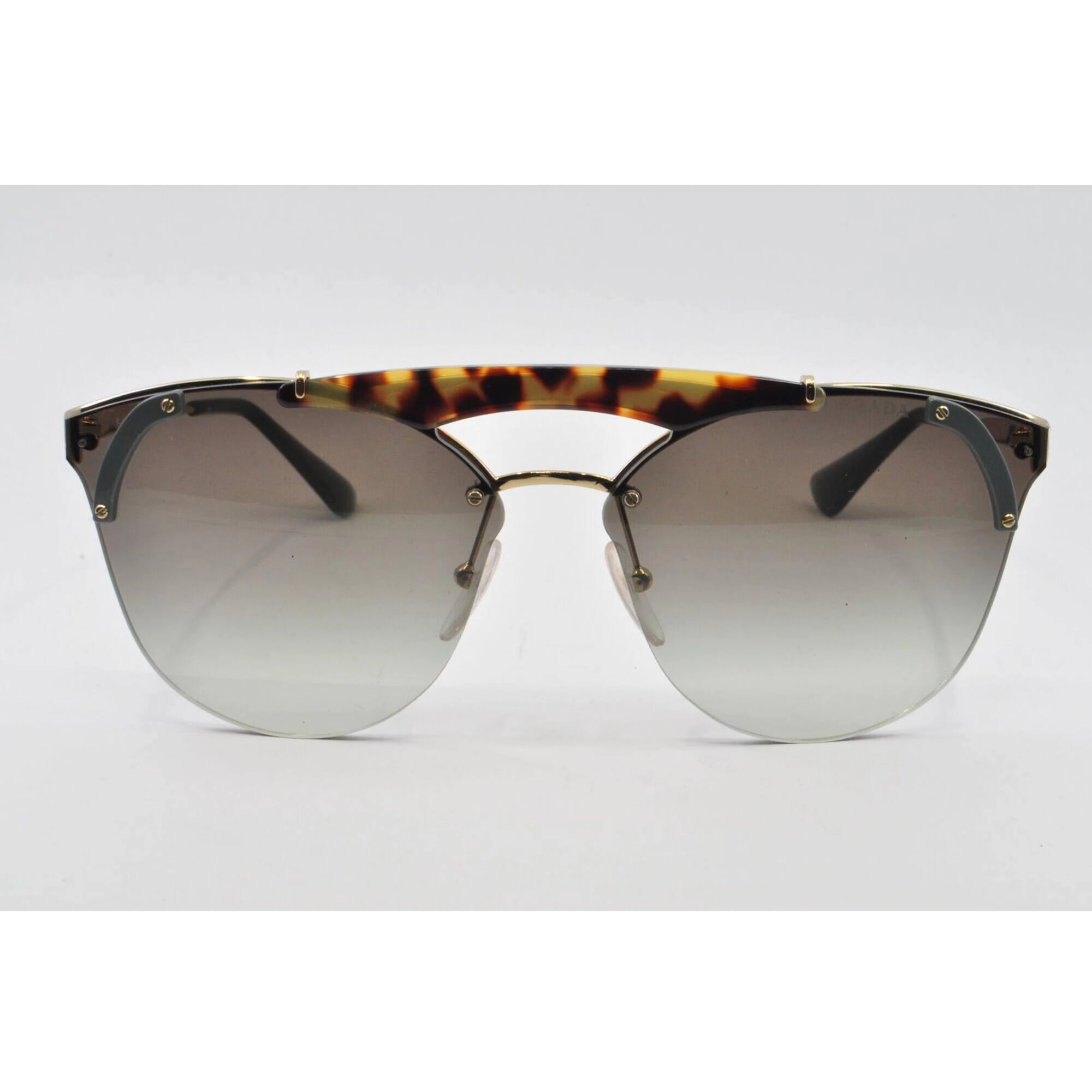 Prada Women's Sunglasses - Pale Gold Medium Havana Frame | PRADA 0PR 53US SZ60A742