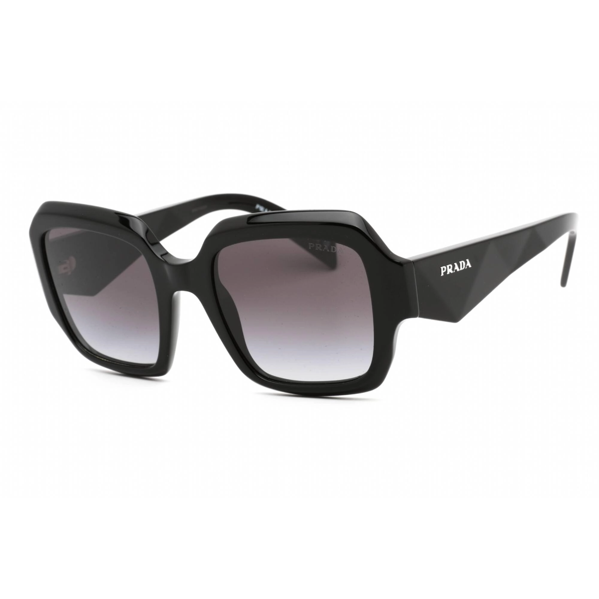 Prada Women's Sunglasses - Rectangular Frame Grey Gradient Lens | 0PR 28ZS 16K90A