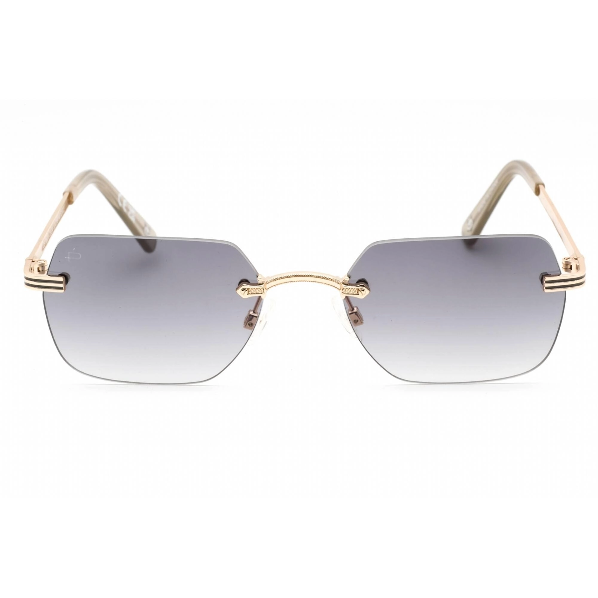 Prive Revaux Women's Sunglasses - Full Rim Rectangular Metal Frame | DB Touch Grey