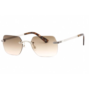 Prive Revaux Women's Sunglasses - Rimless Metal Rectangular Frame | DB Touch Brown