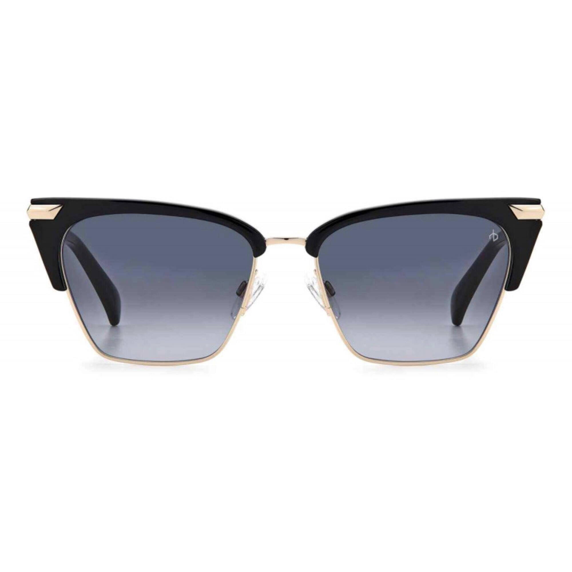 Rag and Bone Women's Sunglasses - Black Cat Eye Plastic/Metal Frame | RNB1053/S 0807