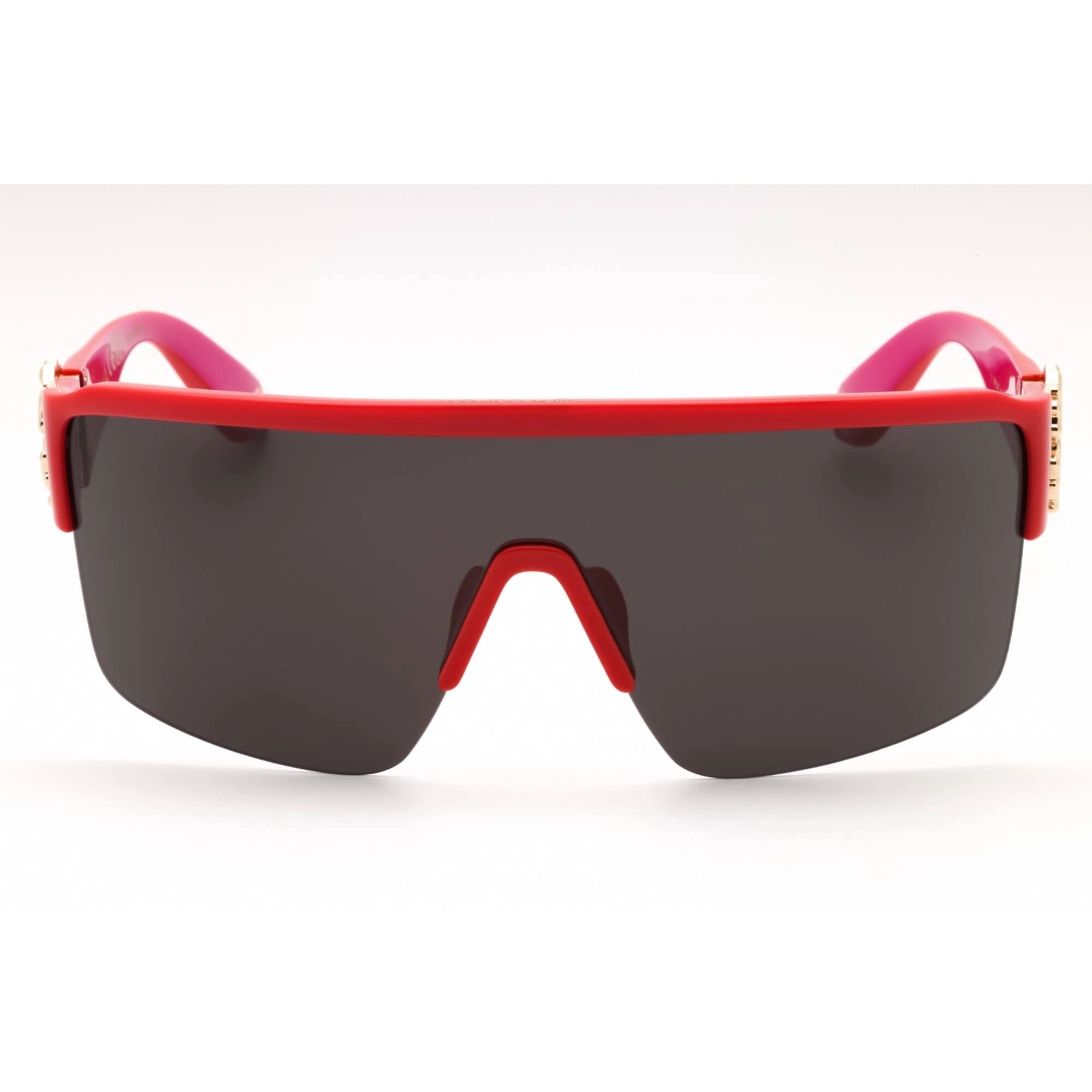 Roberto Cavalli Women's Sunglasses - Red Fuchsia Acetate Shield Frame | SRC037M 09RV