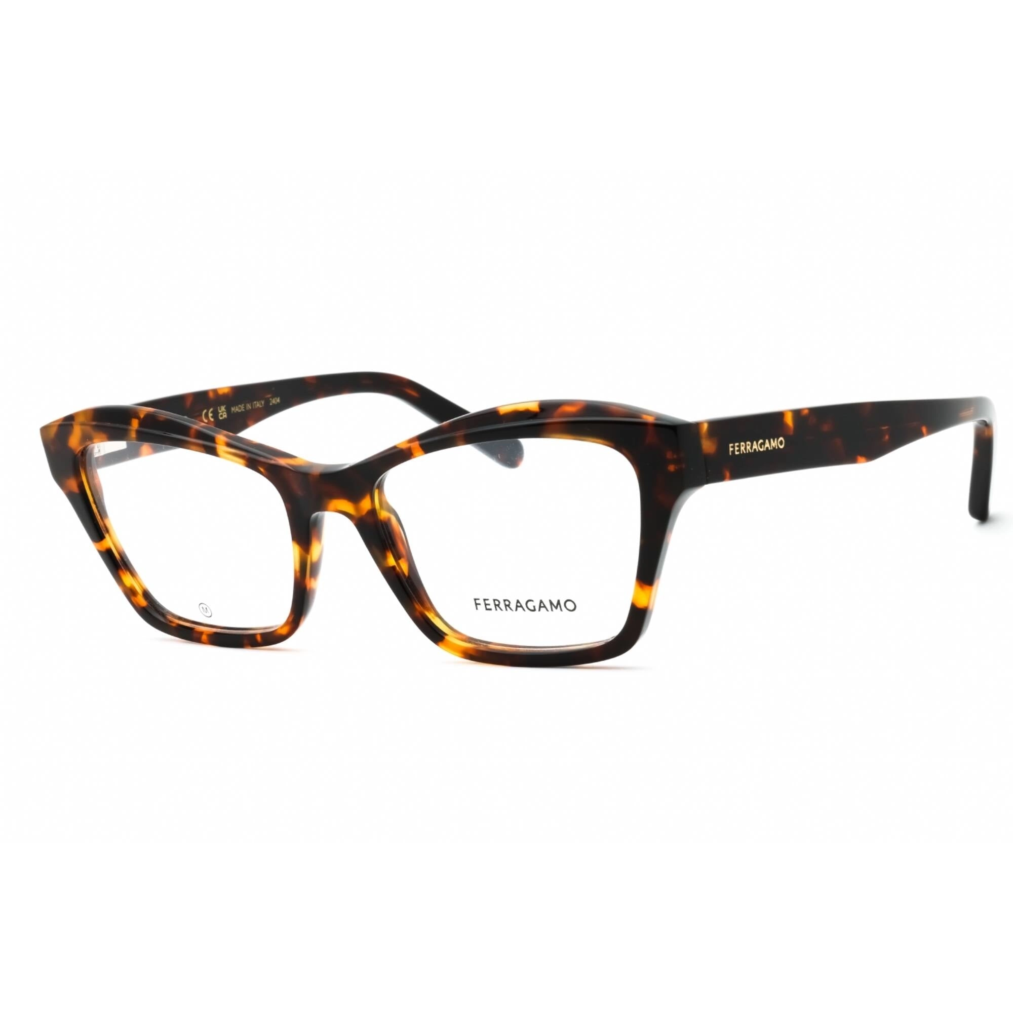 Salvatore Ferragamo Women's Eyeglasses - Dark Tortoise Full Rim Frame | SF2951N 219