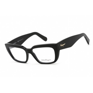 Salvatore Ferragamo Women's Eyeglasses - Rectangular Black Plastic Frame | SF2905 001