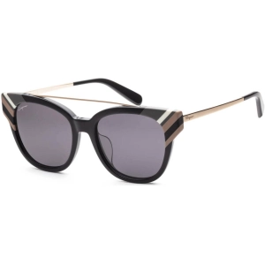 Salvatore Ferragamo Women's Sunglasses - Black Plastic | SALVATORE FERRAGAMO882SA 1
