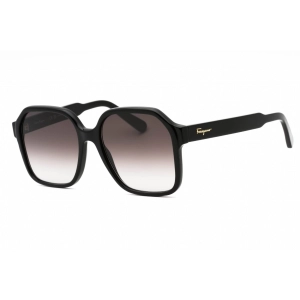 Salvatore Ferragamo Women's Sunglasses - Black Square Acetate Frame | SF1069S 001