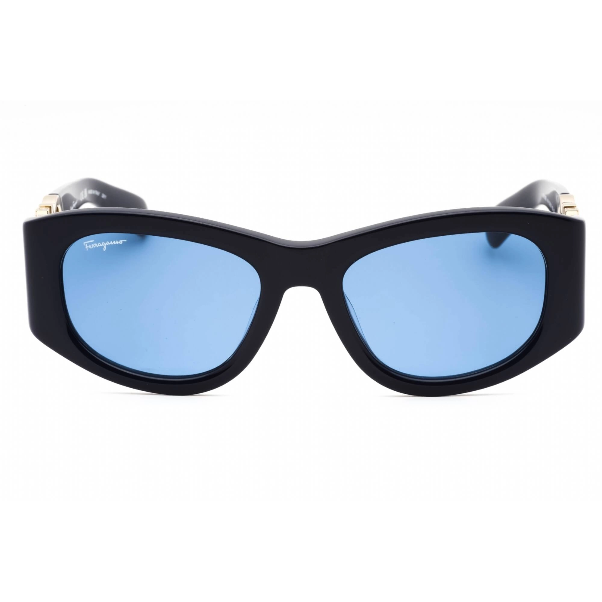 Salvatore Ferragamo Women's Sunglasses - Blue Acetate Cat Eye Frame | SF1082S 414
