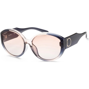 Salvatore Ferragamo Women's Sunglasses - Blue Oval | SALVATORE FERRAGAMO SF947SA 83