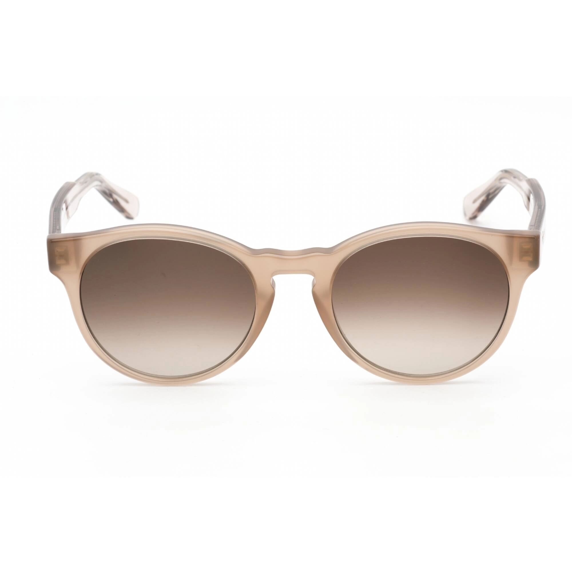Salvatore Ferragamo Women's Sunglasses - Crystal Sand Plastic Round | SF1068S 278