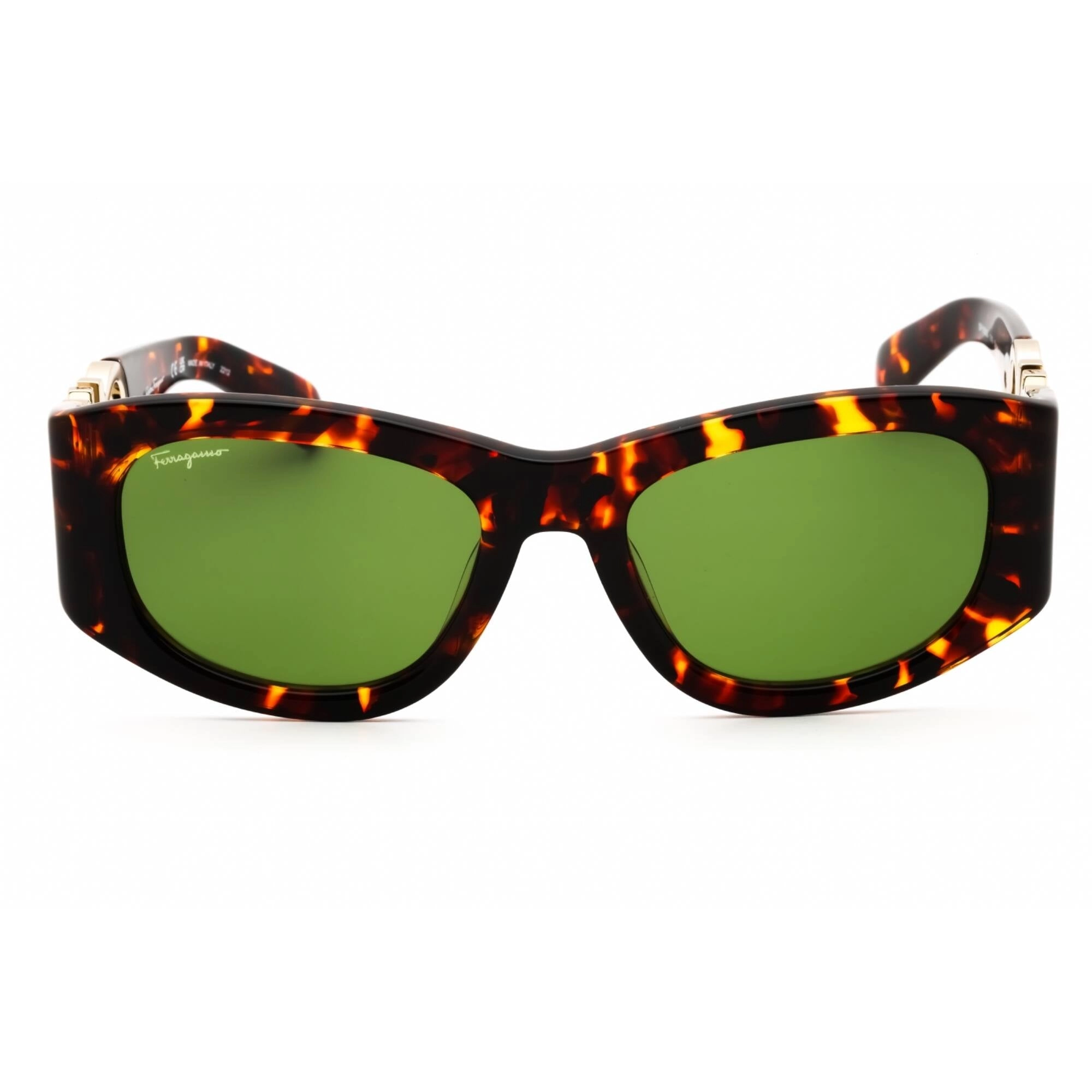 Salvatore Ferragamo Women's Sunglasses - Dark Tortoise Acetate Frame | SF1082S 219