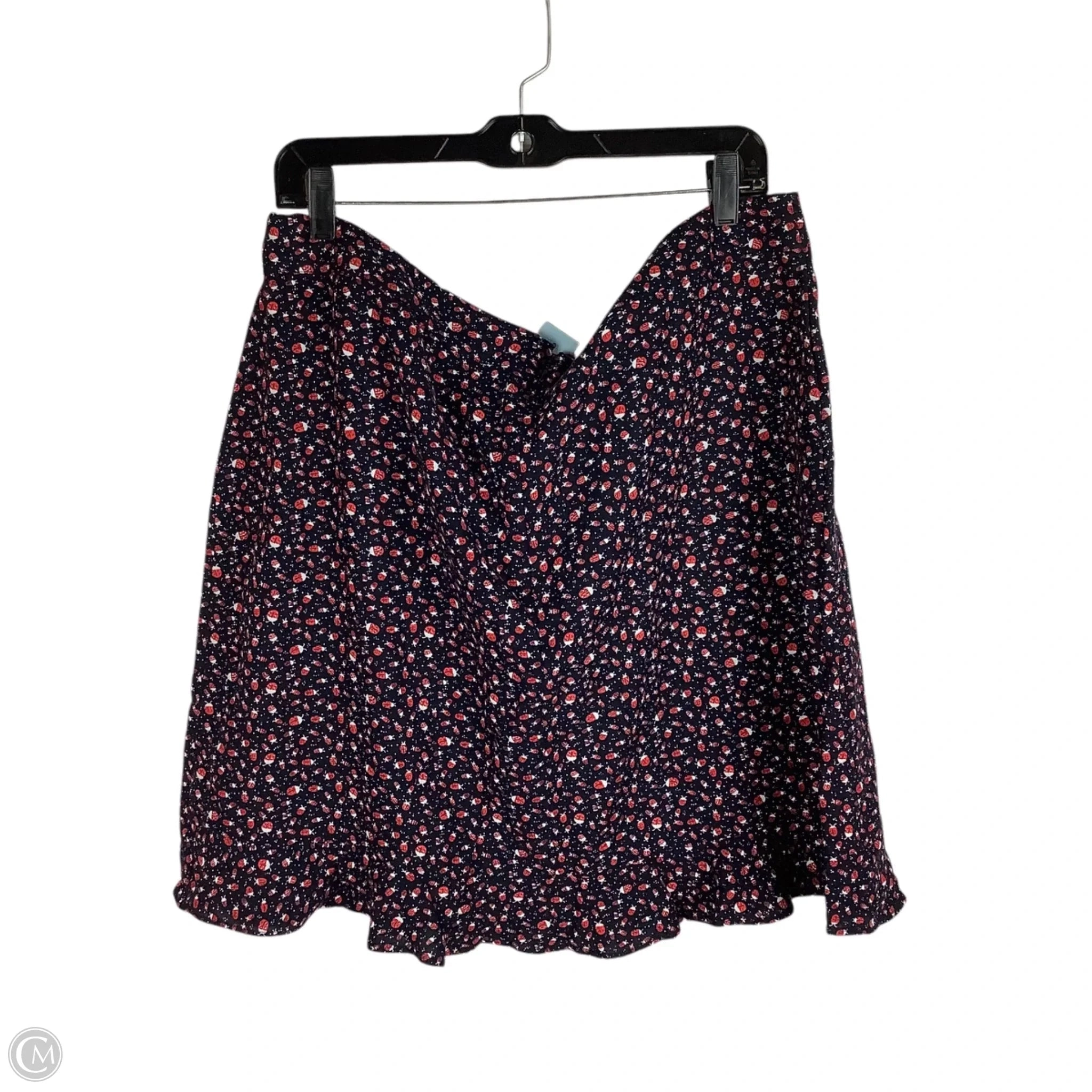 Skirt Mini & Short By Loft In Red, Size: 18 petite